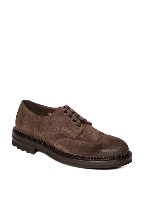 dark brown suede lace-up GREEN GEORGE | 2011LIGHT-T.MORO